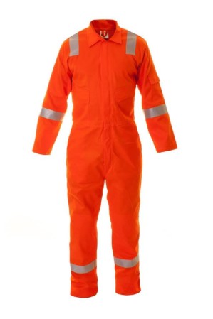 High-Visibility Reflective Safety Coverall